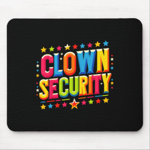 Clown-Sicherheitskostüm Mousepad