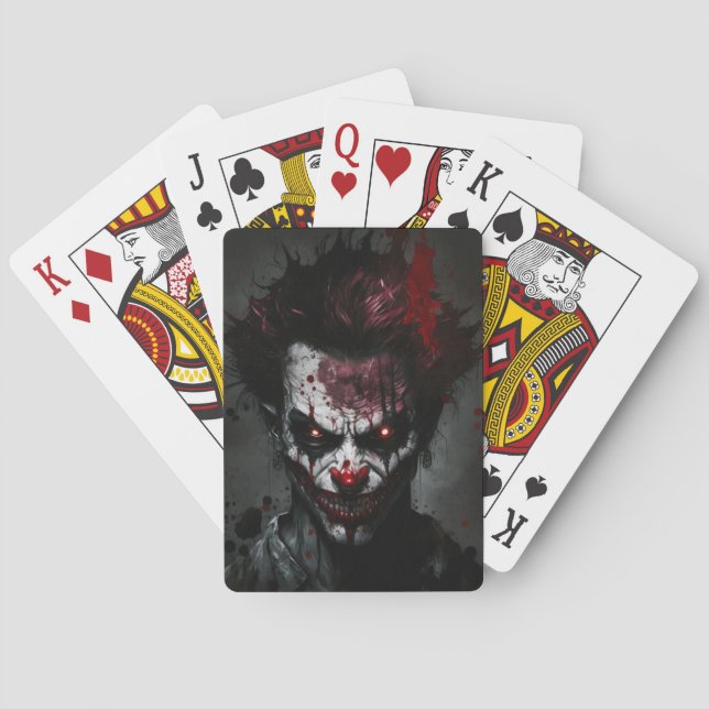 Clown Spielkarten (Rückseite)