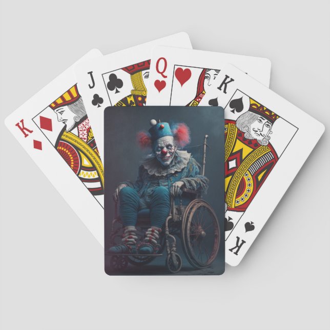 Clown Spielkarten (Rückseite)