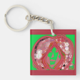 Clown Steampunk Schlüsselanhänger