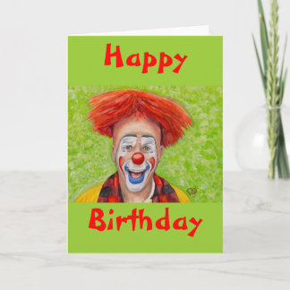Clown Steven Daniel Copeland Karte