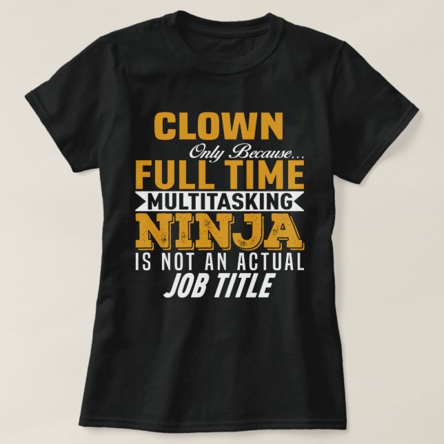 Clown T-Shirt (Design vorne)