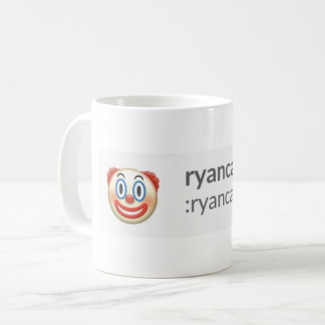 Clown-Tasse Kaffeetasse (Vorderseite Links)