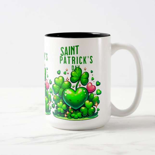 🎭 Clown-Themed Custom-Tasse - Einzigartiges Gesch Zweifarbige Tasse (Rechts)