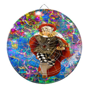 Clown Troubadour Dartscheibe