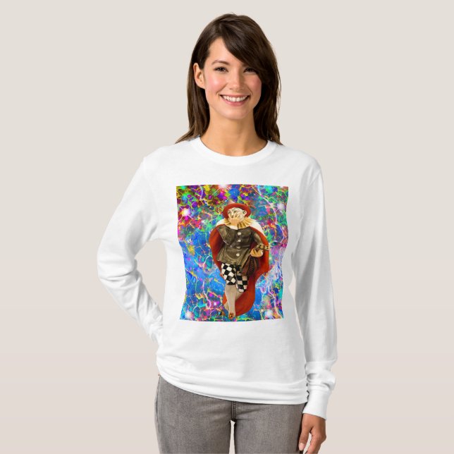 Clown Troubadour T-Shirt (Vorne ganz)