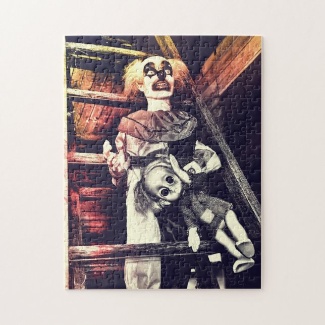 Clown und Creepy Doll Puzzle (Vertikal)