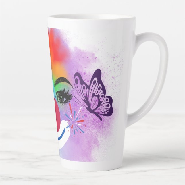 Clown und Make-up Milchtasse (Rechts)