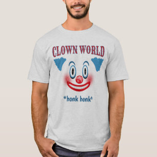 Clown-Welt, die in Amerika-T-Shirt lebt T-Shirt