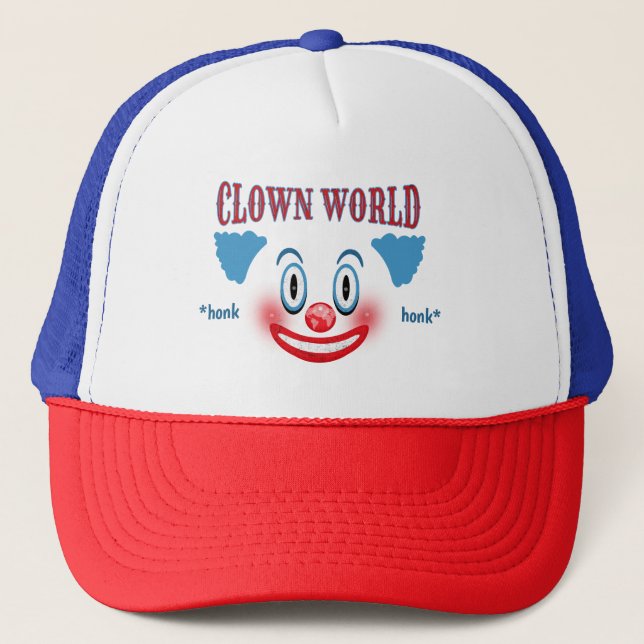 Clown-WeltHonk Truckerkappe (Vorderseite)