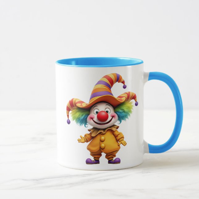 Clown Witze macht Spaß. Tasse (Rechts)