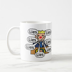 Clown World Lies Kaffeetasse