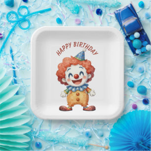 Clown-Zirkus-Humor Pappteller