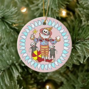 Clowndekor Keramik Ornament