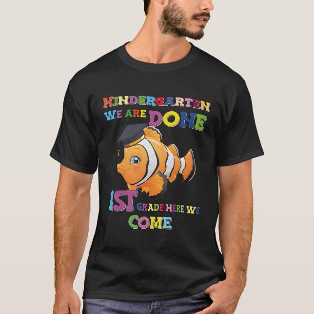 Clownfisch an Schulen T-Shirt (Vorderseite)