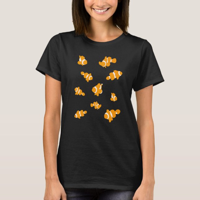 Clownfisch Aquarium T-Shirt (Vorderseite)