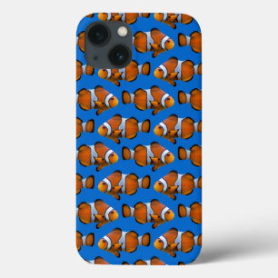 Clownfisch Frenzy iPad Hülle (Blau)