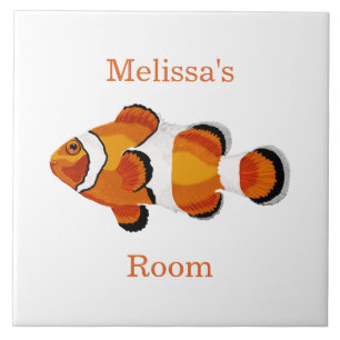 Clownfisch Kinderzimmer Fliese