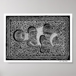 Clownfisch Poster