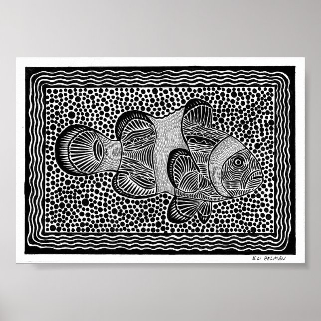 Clownfisch Poster (Vorne)