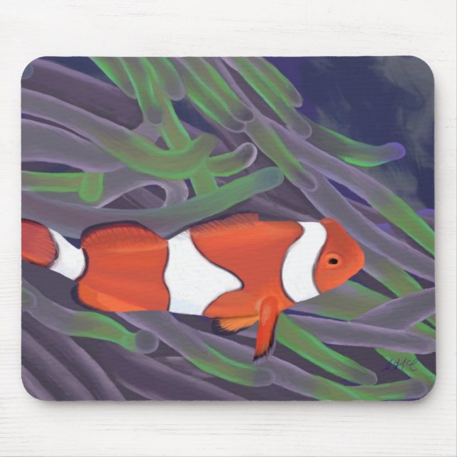 Clownfische Mousepad (Vorne)