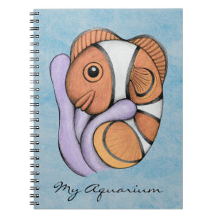 Clownfish Aquarium Journal Notizblock