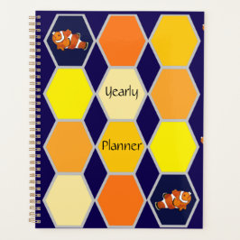 Clownfish Handgezeichnete Kunst Planer