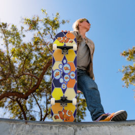Clownfish Handgezeichnete Kunst Skateboard
