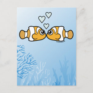 Clownfish-Liebe Postkarte