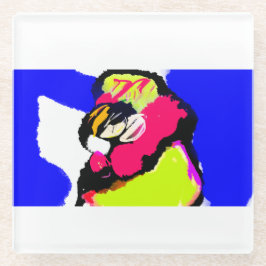 Clownfish summer glasuntersetzer