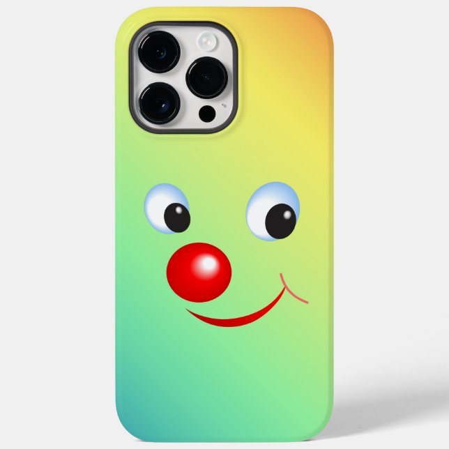 Clowngesicht Case-Mate iPhone Hülle (Rückseite)