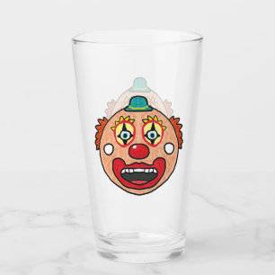 Clowngesicht Glas