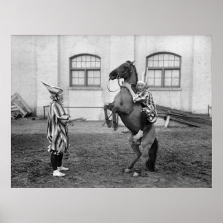 Clowning Around: 1915 Poster