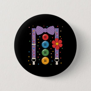 Clownkostüm 1 button