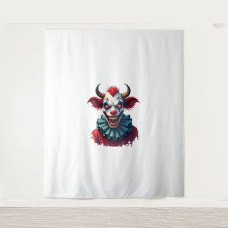 Clownkuh des Terrors Wandteppich