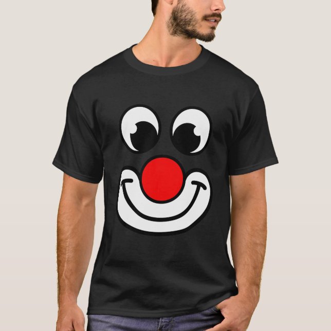 Clownnase I Clown I Clownzubehör I Clown T-Shirt (Vorderseite)