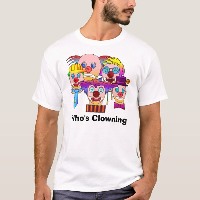 clowns1, das herumblödelt T-Shirt (Vorderseite)