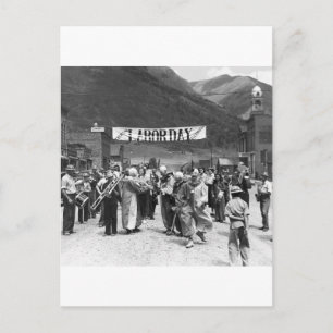 Clowns am Arbeitstag, 1940 Postkarte