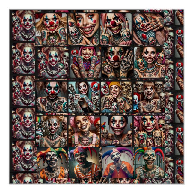 Clowns anderer Art von Chuck Vest Poster (Vorderseite)