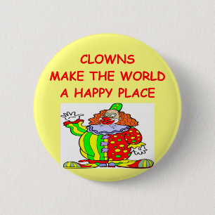 Clowns Button