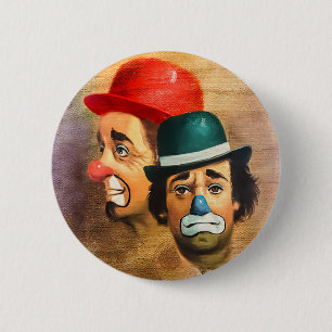 Clowns Button
