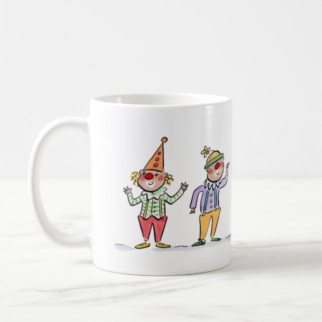 Clowns Kaffeetasse (Links)