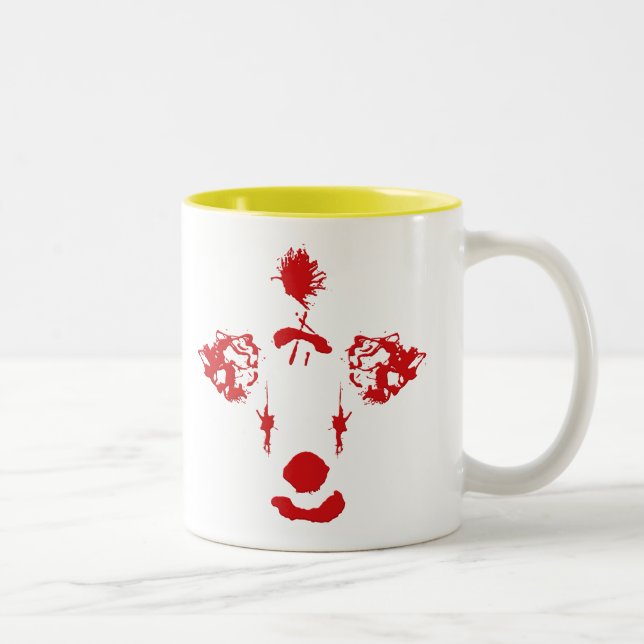 Clowns ließen mich es tun zweifarbige tasse (Rechts)