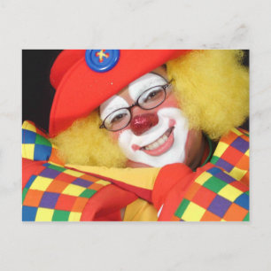 Clowns Postkarte