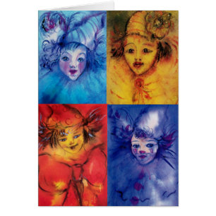 CLOWNS SAMMLUNG / Venezianischer Masquearde Ball