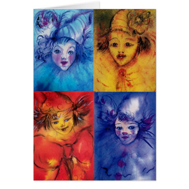 CLOWNS SAMMLUNG / Venezianischer Masquearde Ball (Vorne)