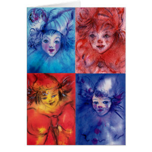 CLOWNS SAMMLUNG / Venezianischer Masquearde Ball