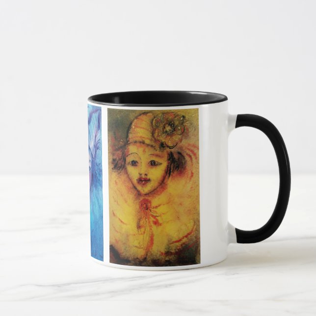 CLOWNS SAMMLUNG / Venezianischer Masquearde Ball Tasse (Rechts)
