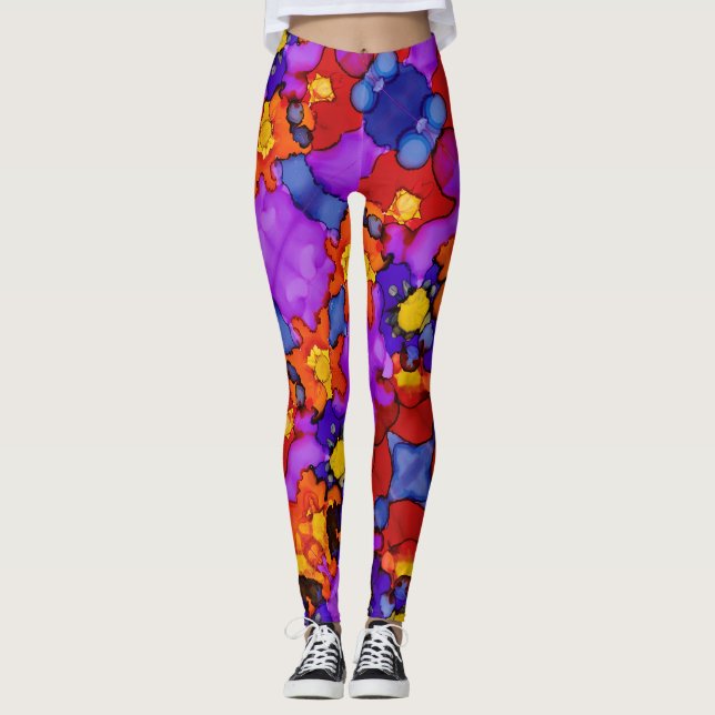 Clowns-Show Leggings (Vorderseite)