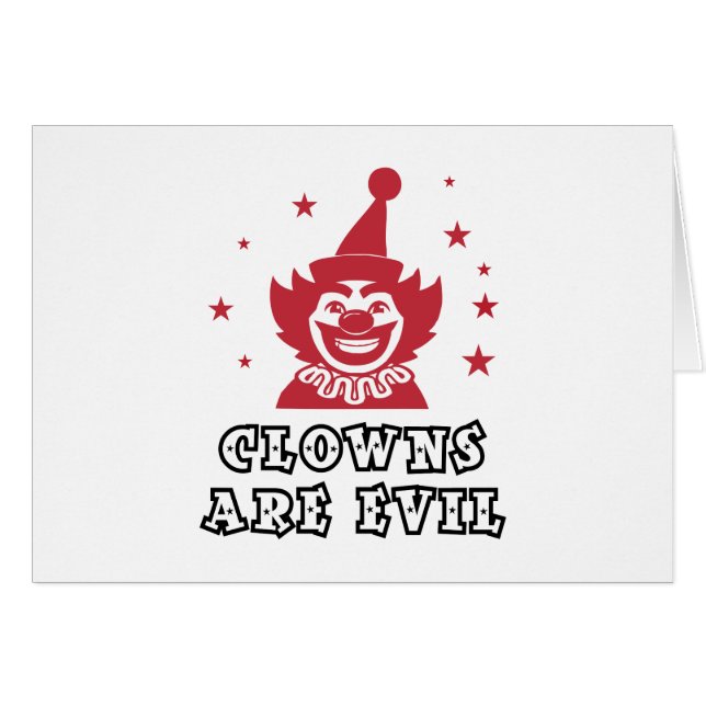 Clowns sind schlecht (Vorderseite (Horizontal))